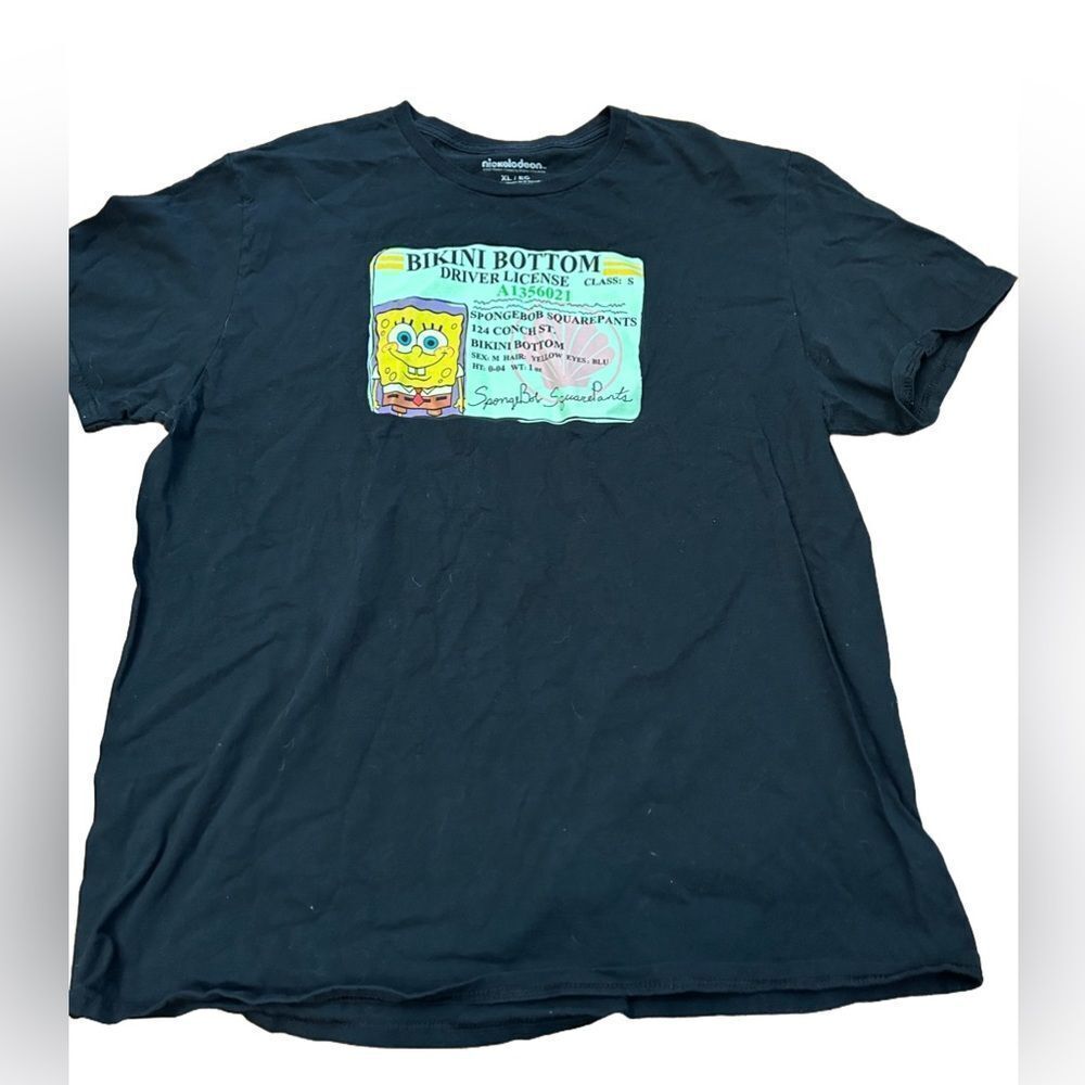 SpongeBob Bikini Bottom Driver’s License Tshirt